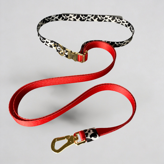 Woofy Hands-Free Hundeleine Rouge
