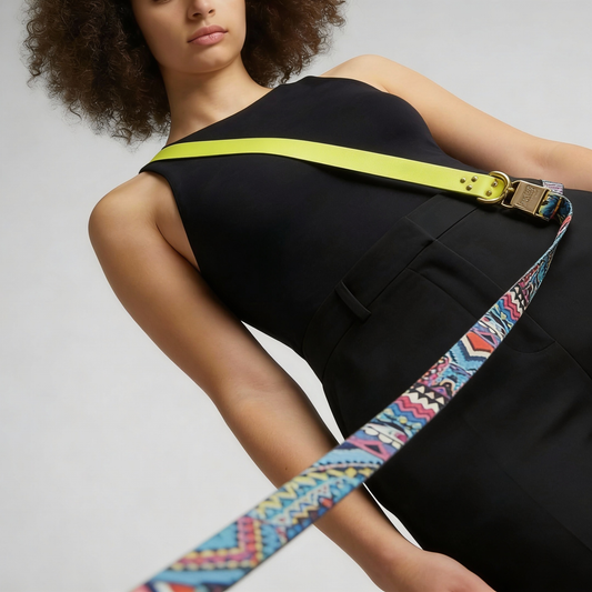 Woofy Hands-Free Hundeleine Ethnic Vibrance