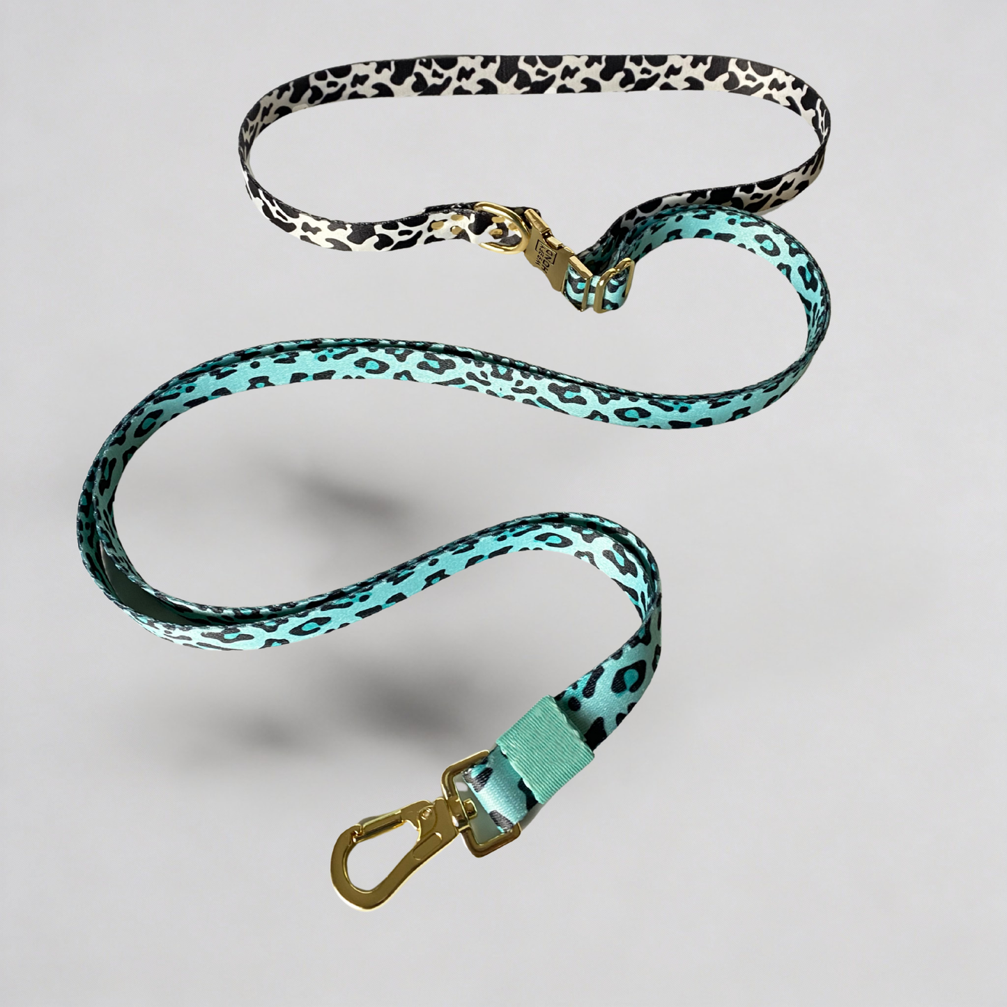 Woofy Hands-Free Hundeleine Aqua Camo