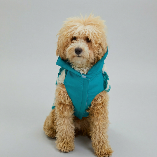 Woofy TürkisTraum Fleece Mantel