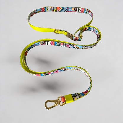 Woofy Hands-Free Hundeleine Ethnic Vibrance