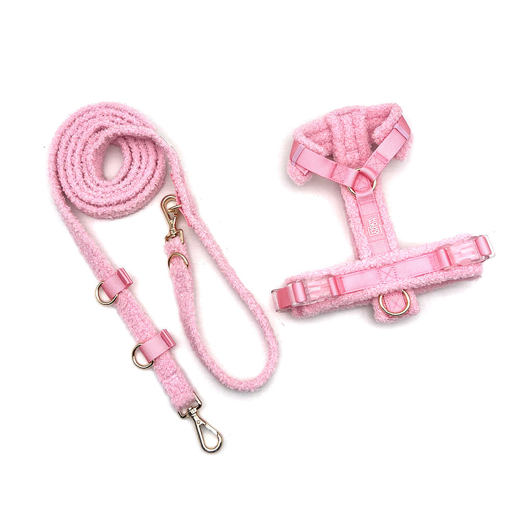 Woofy Hundegeschirr-Set Teddy Rosa