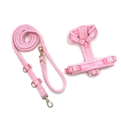 Woofy Hundegeschirr-Set Teddy Rosa