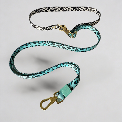 Woofy Hands-Free Hundeleine Aqua Camo