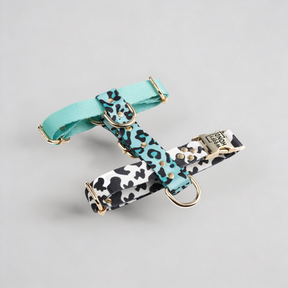 Woofy Hundegeschirr Aqua-Camo