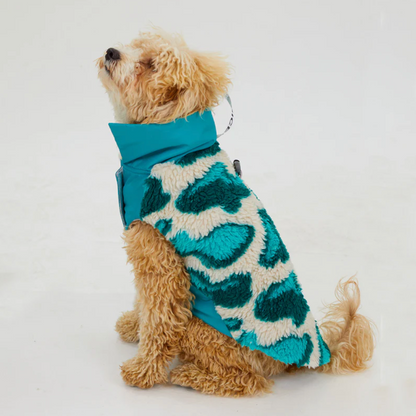 Woofy TürkisTraum Fleece Mantel