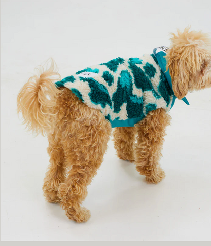Woofy TürkisTraum Fleece Mantel