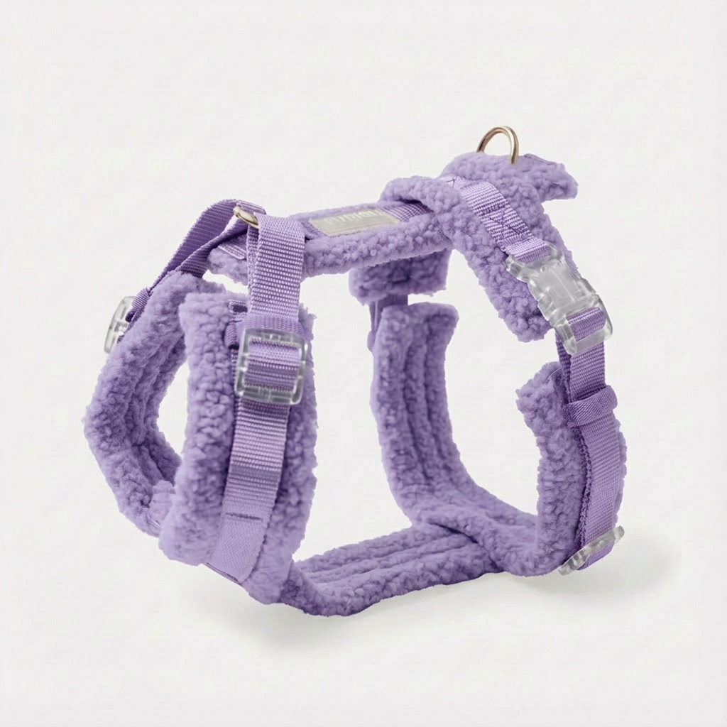 Woofy Hundegeschirr-Set Teddy Violett