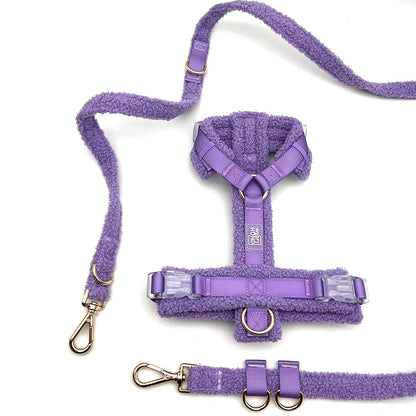 Woofy Hundegeschirr-Set Teddy Violett